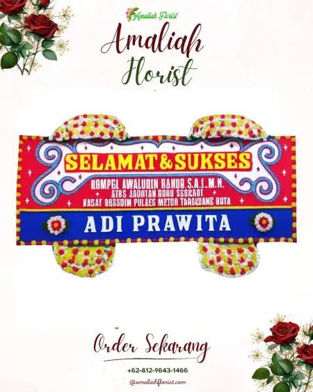 Papan Bunga Ucapan Selamat Cihea